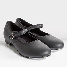 Childrens Tap-On PU Leather Tap Shoes